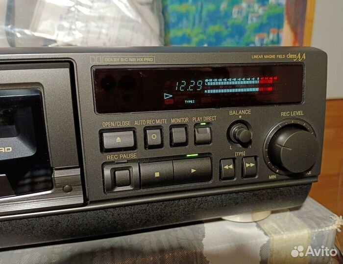 Technics RS-AZ7. Дека. Трёх головая