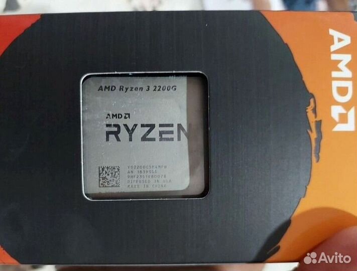 Ryzen 3 2200g +видеоядро vega 8+ DDR4 8 гб Amd r7