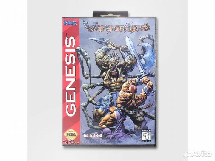 Картридж 16-bit weapon lord, английский (sega)