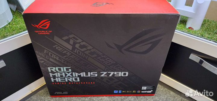 Новая материнская плата asus ROG maximus Z790 hero