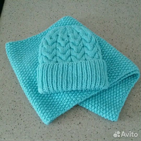 Комплект: шапка+снуд