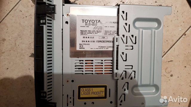 Автомагнитола toyota land cruiser prado 120