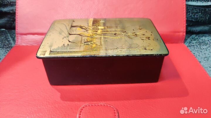 Шкатулка Федоскино СССР