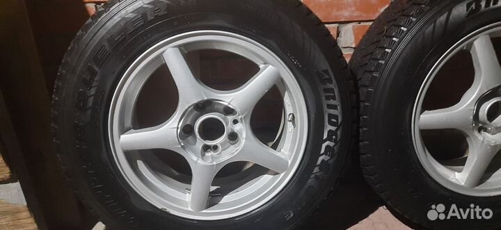 Литье диски r16 4x100 с резиной бу