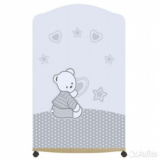 Детская кровать колесо качалка