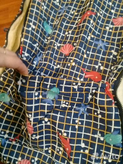 Конверт-мешок на овчине очень удобный и теплый