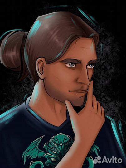 Digital иллюстрация. Аватарка, портрет