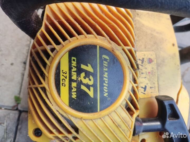 Бензопила Champion 137 40см (на запчасти)