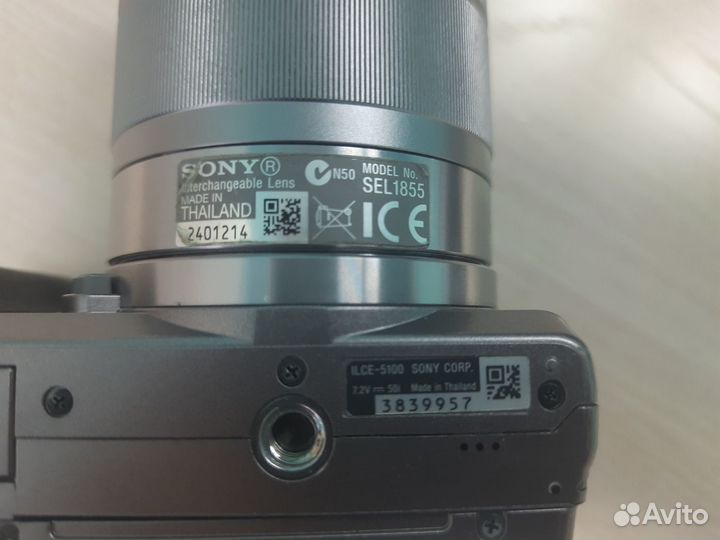 Беззеркальный фотоаппарат Sony a5100