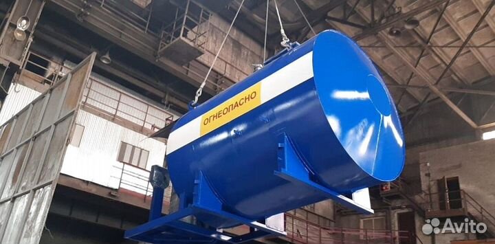 Контейнерная АЗС для нужд предприятия