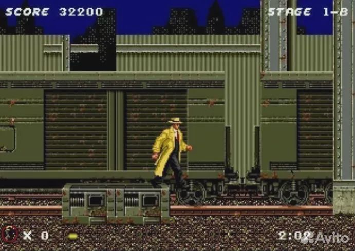 Игры Sega 4in1: Dick Tracy, Road Blasters, Roboco