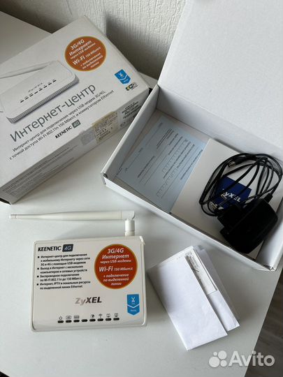 Wifi роутер c поддержкой 3G Zyxel Keenetic 4G
