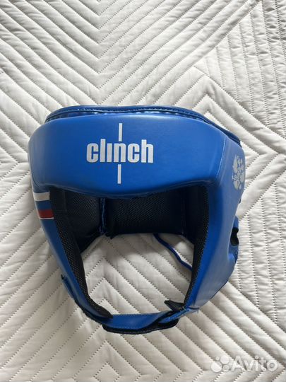 Боксерский шлем clinch новый