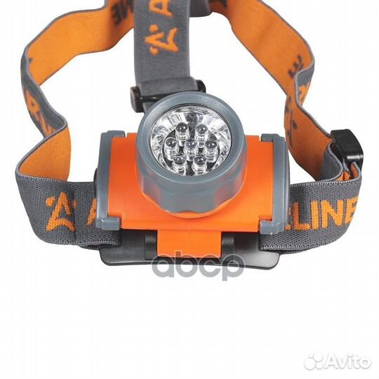 Фонарь налобный на батарейках ledx7 aebk002 AIR