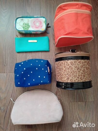 Набор косметичек для хранения.6 штук