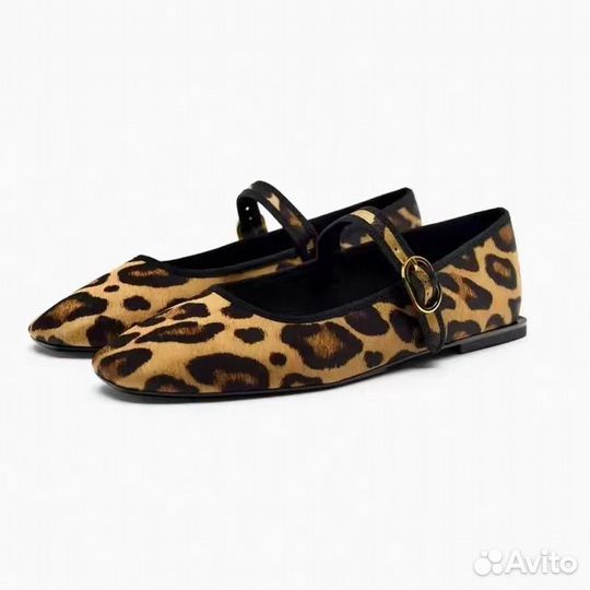 Леопардовые туфли в наличии
