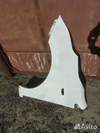 Kia Rio 4 крыло левое переднее белый оригинал
