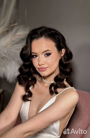 Прически/укладки локоны. Свадебный стилист