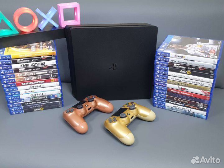 Sony PlayStation 4 slim +935 игр