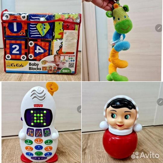 Развивающие игрушки от 1 года