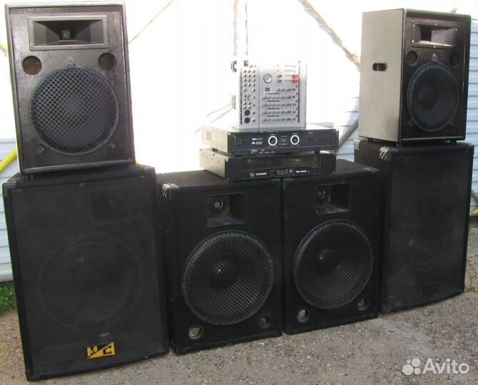 Колонки WCF 3000W Pro D12-15