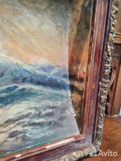 Картина маслом старинная