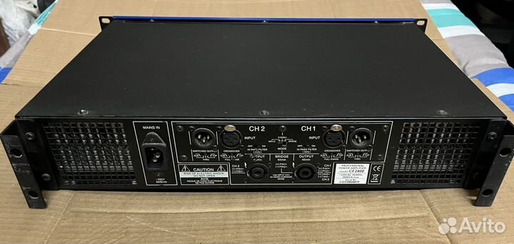 Усилитель мощности Park Audio CF 2400