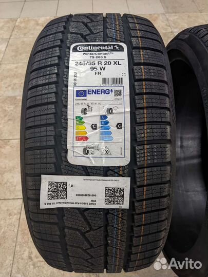 Continental ContiWinterContact TS 860S 245/35 R20 и 275/30 R20