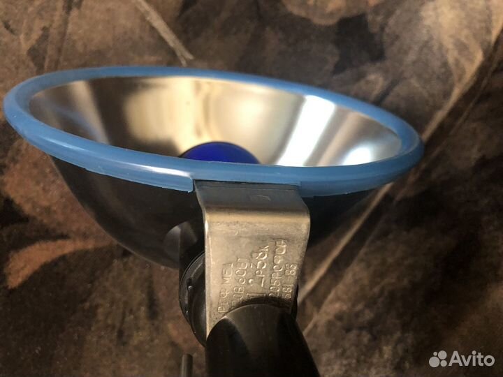 Лампа синяя