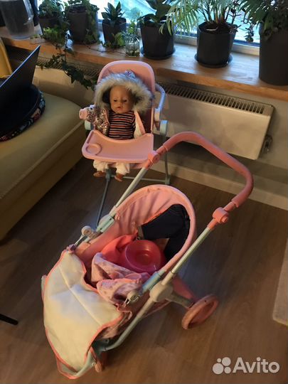 Коляска с пупсом (фирменная)