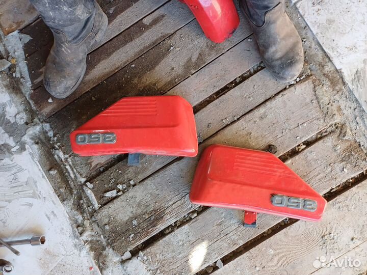 Ява 638 бак бардачки крыло вилка глушители