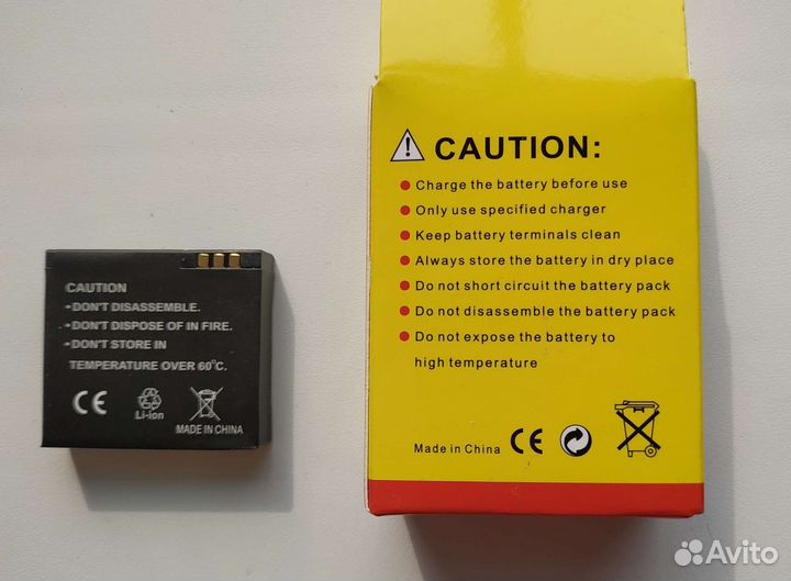 1010 мАч AZ13-1 батарея для Xiaomi Yi XiaoYi 4k