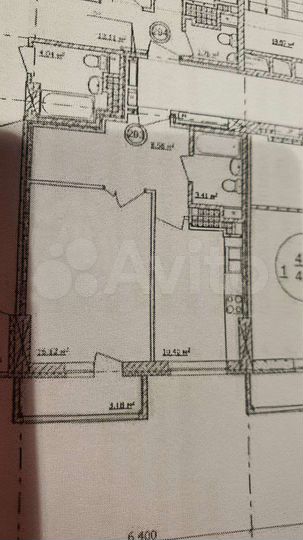 1-к. квартира, 42,6 м², 9/18 эт.