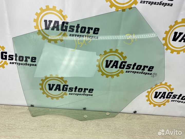 Стекло левое заднее Audi A3 8P 2008