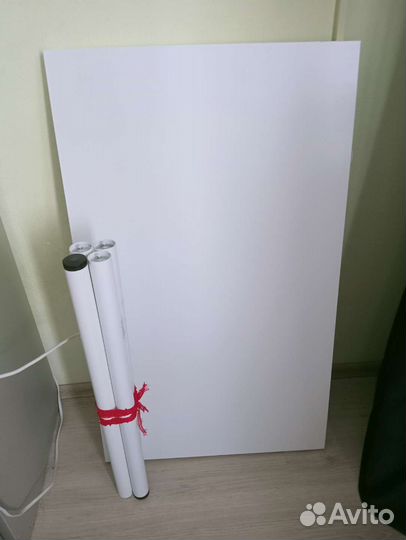 Компьютерный стол IKEA белый linnmon