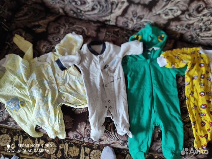 Детские вещи пакетом от 0 до года
