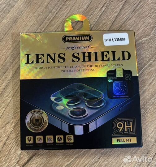 Защитное стекло на камеру iPhone 13/13 mini