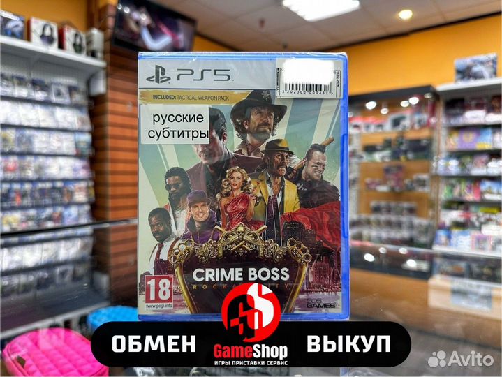 Crime Boss: Rockay City PS5