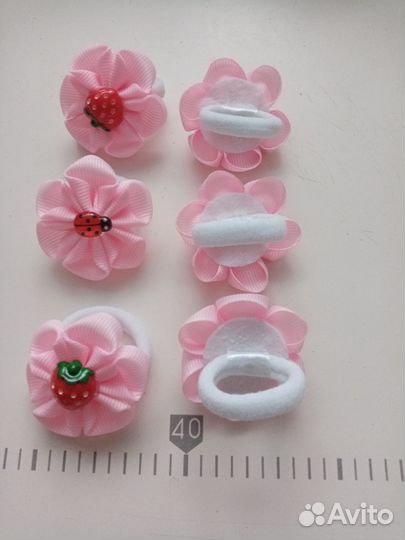 Резинки для волос ручной работы