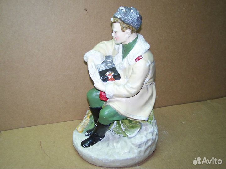 Гипсовая статуэтка солдат