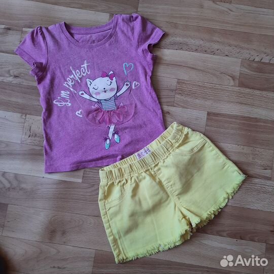 Вещи пакетом на девочку на 104