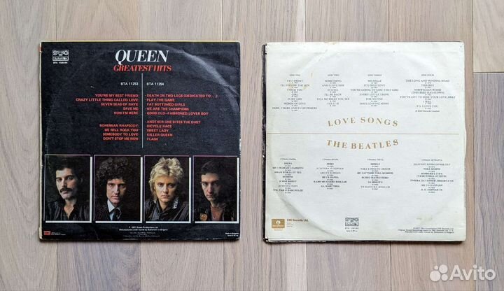 Виниловые пластинки зарубежных исполнителей