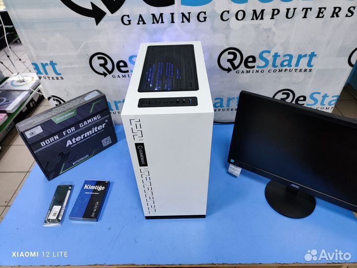 Игровой пк (8ядер\16DDR4SSD512\RX570 8gb)
