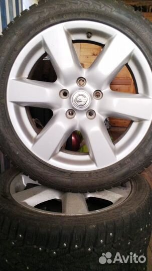 Зимняя резина с дисками r17 для nissan