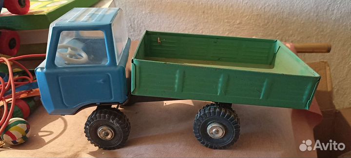 Машина железная игрушка СССР