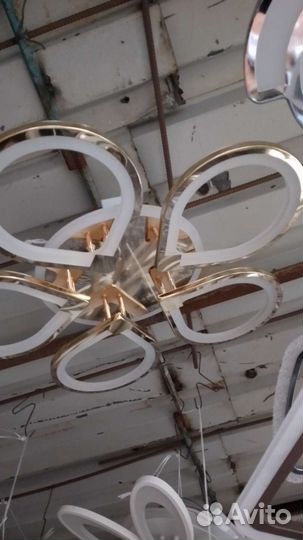 Люстры светодиодные в зал спальни