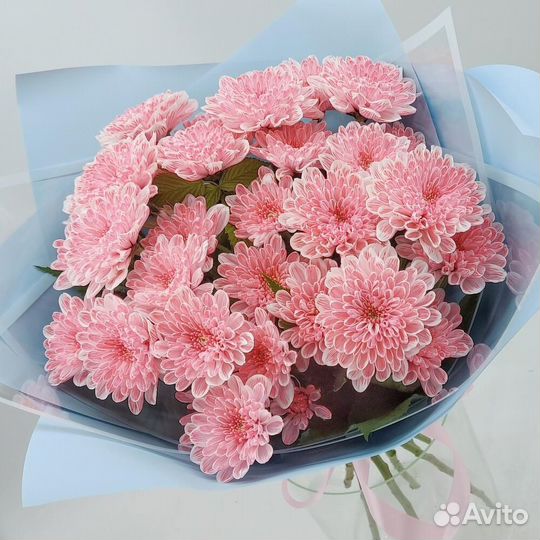 Букет из Хризантем. Цветы. Доставка