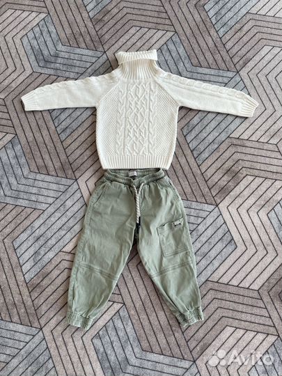 Пакет фирменных вещей на мальчика 92 98