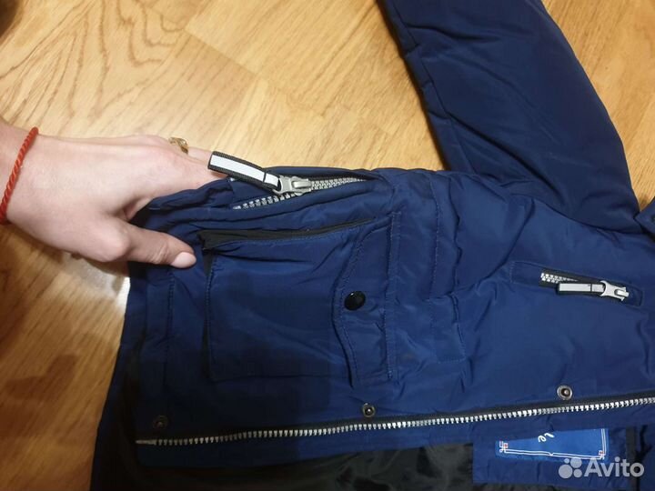 Куртка Пуховик теплый для мальчика Ledotte 104