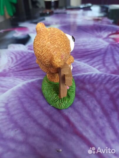 Мишка у заборчика